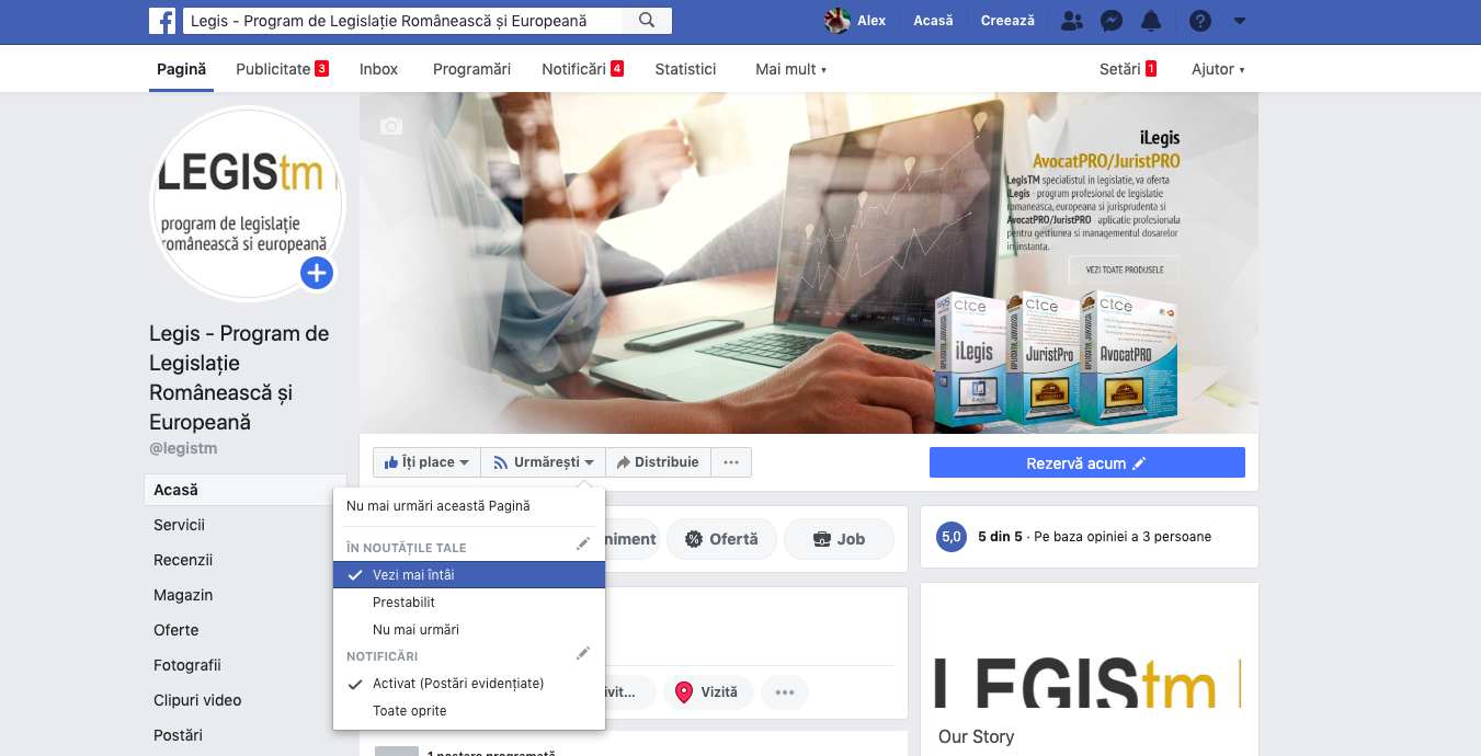 Facebook - LEGIStm